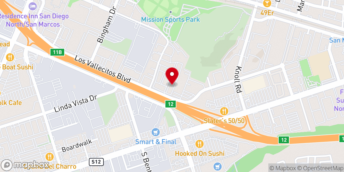 Map showing location of Winds Of Harvest Church