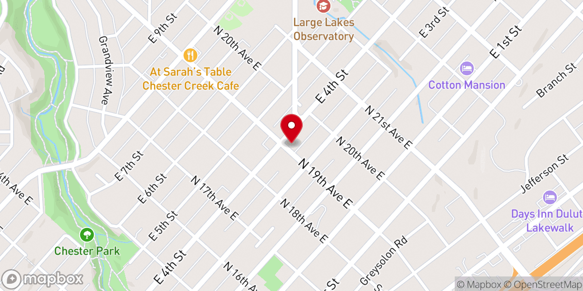 Map showing location of The River Church