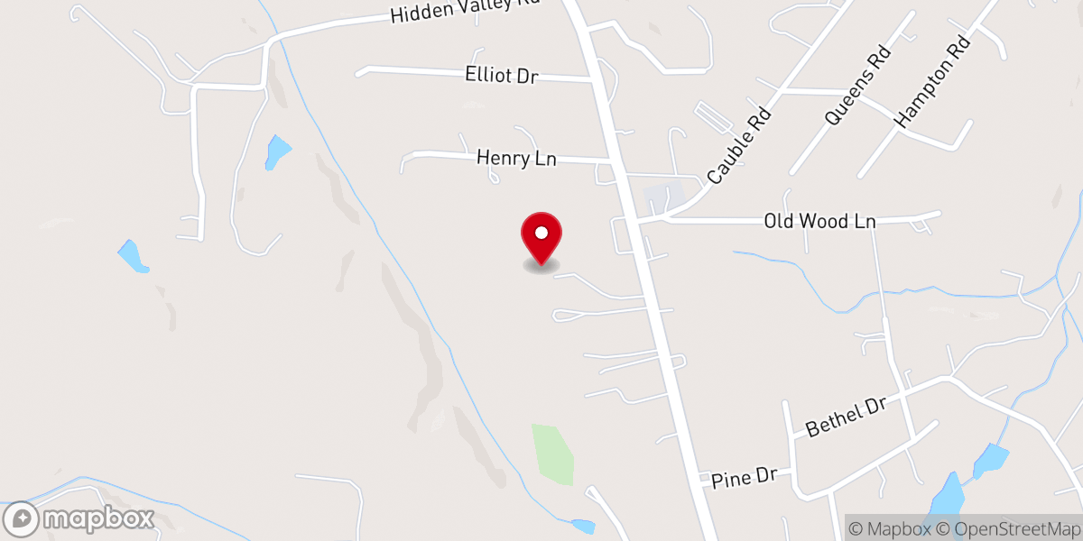 Map showing location of LifeWay Church