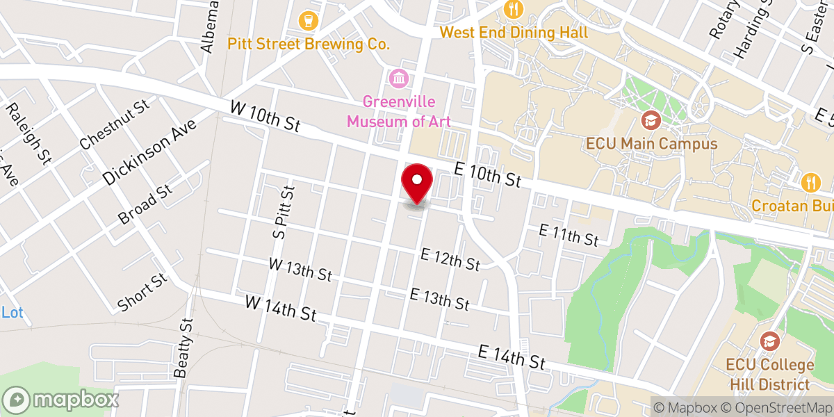 Map showing location of Power Nation Church