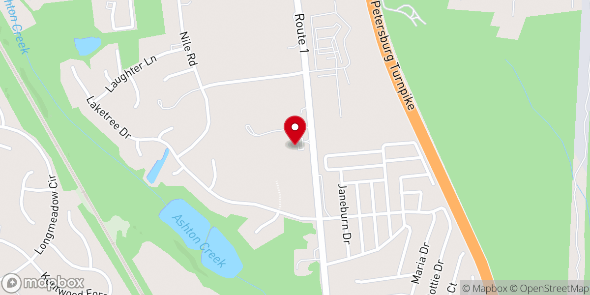 Map showing location of Mission Community Church