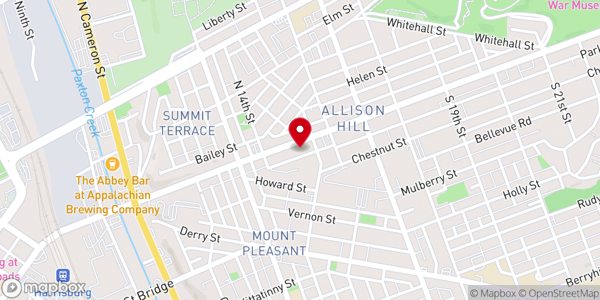 Map showing location of St Francis de Assisi catholic church
