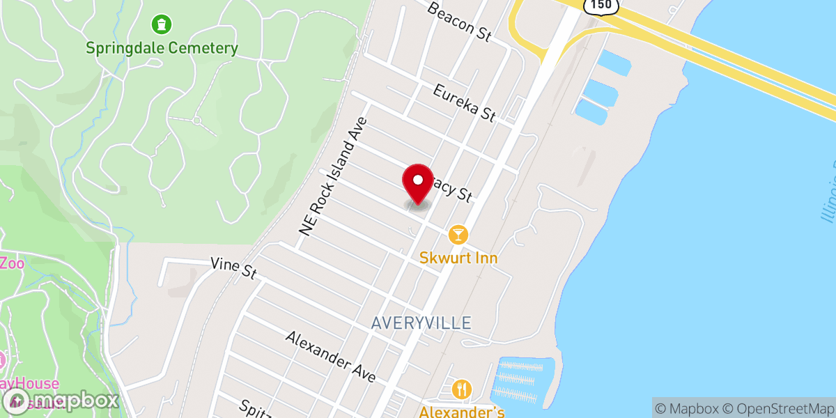 Map showing location of Eric Newble Ministries Inc
