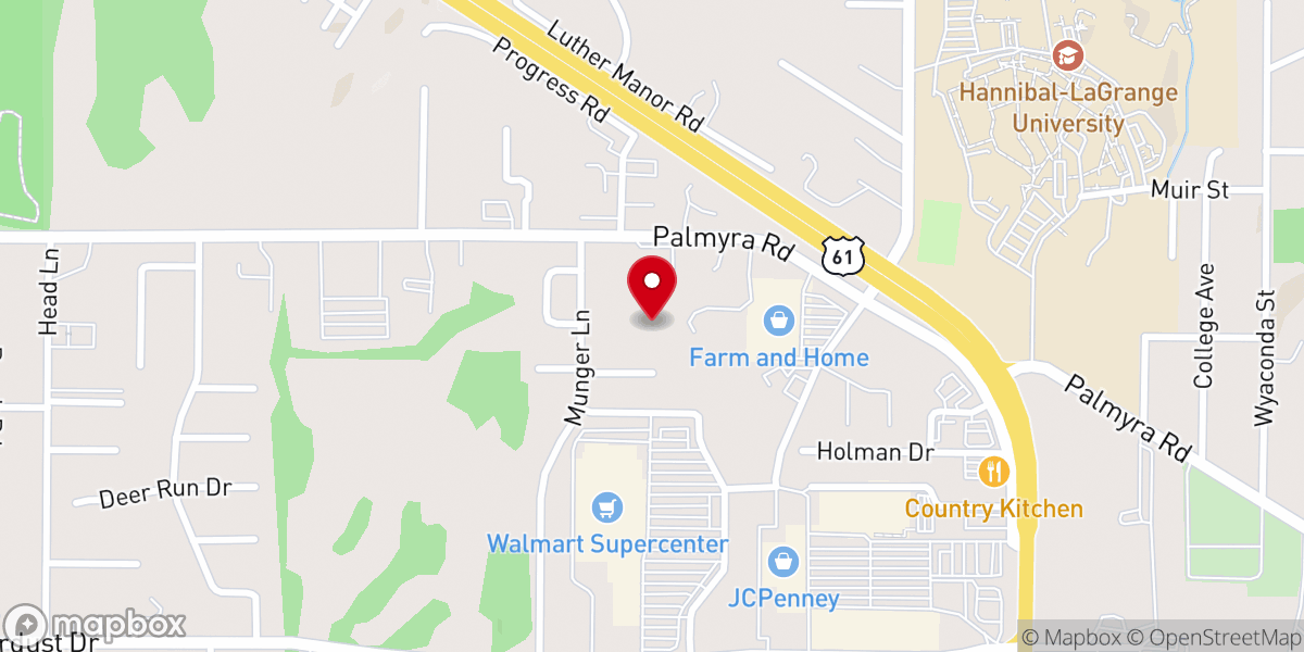 Map showing location of Compassion Church