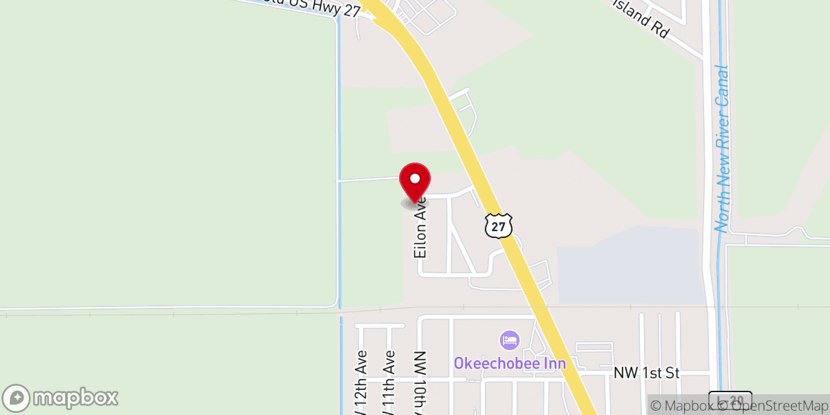 Map showing location of Wesleyan Methodist Church