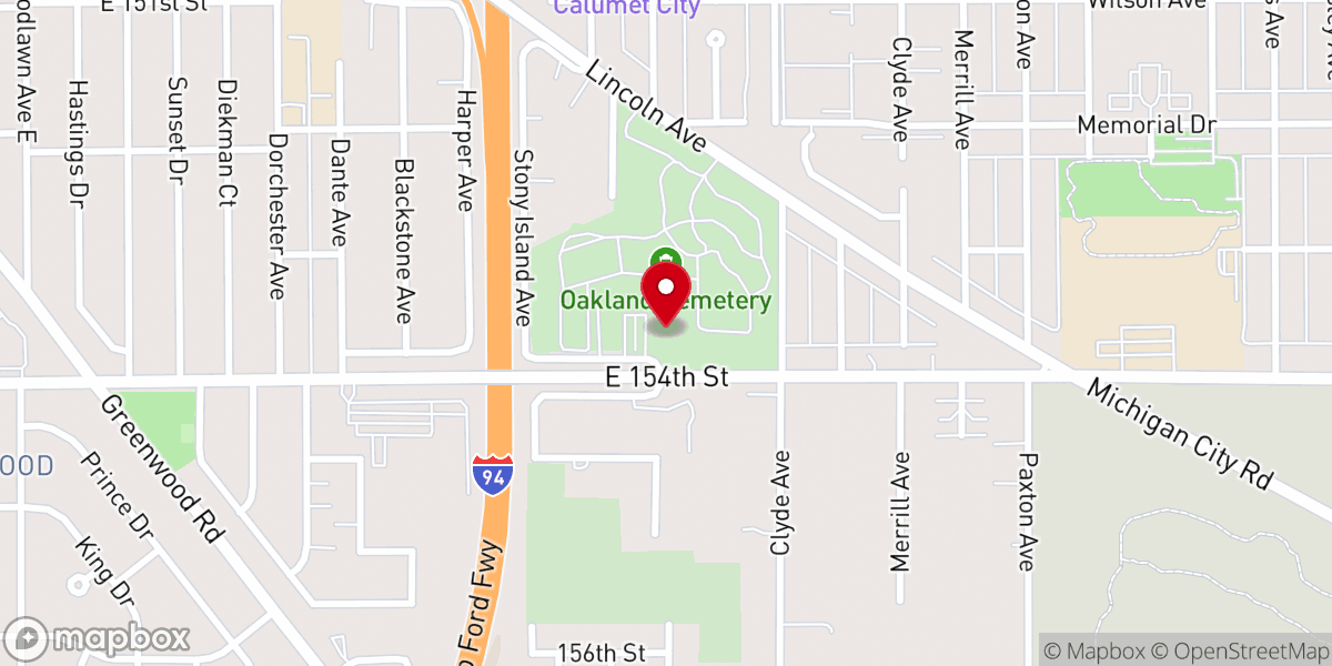 Map showing location of Chosen One Ministries