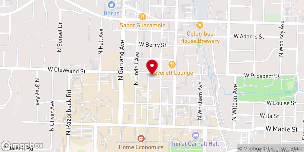 Map showing location of Unite Church