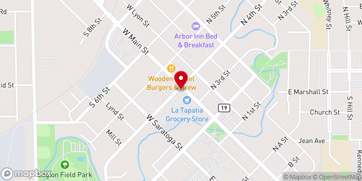 Map showing location of truebridge