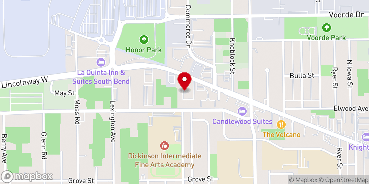 Map showing location of Riverside Church