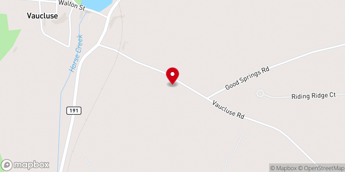 Map showing location of Centro Cristiano Renacer Aiken SC