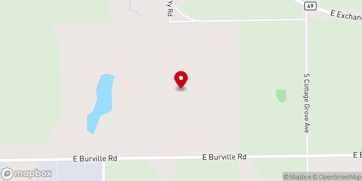 Map showing location of Tracey Barbour Ministries