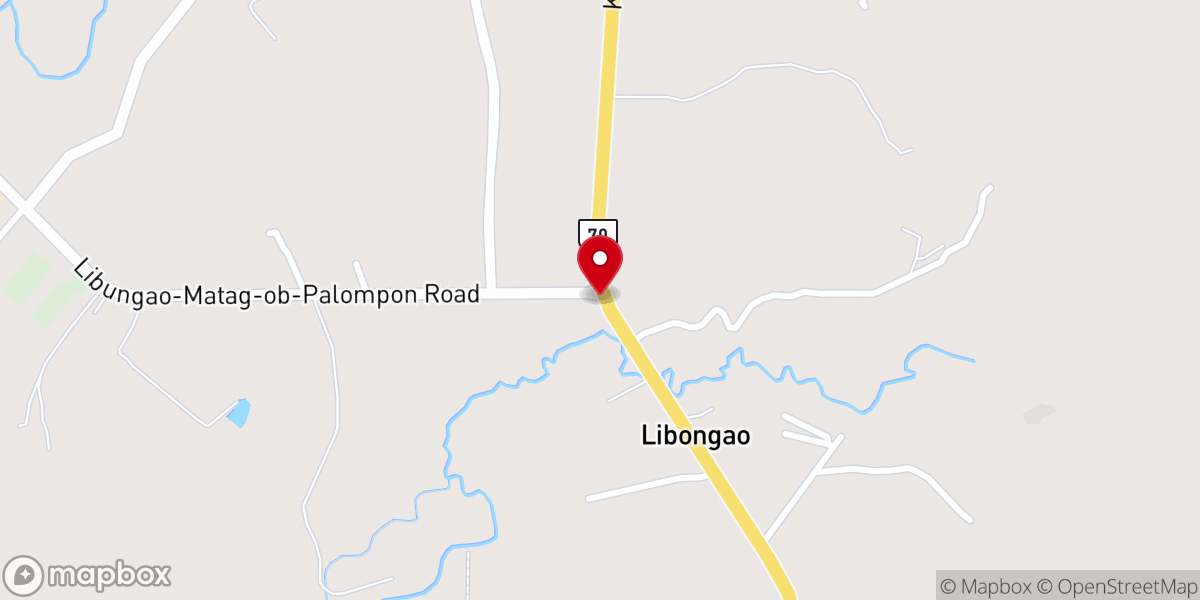Map showing location of Temple of the Living Christ Ministry Inc. Hiluctogan