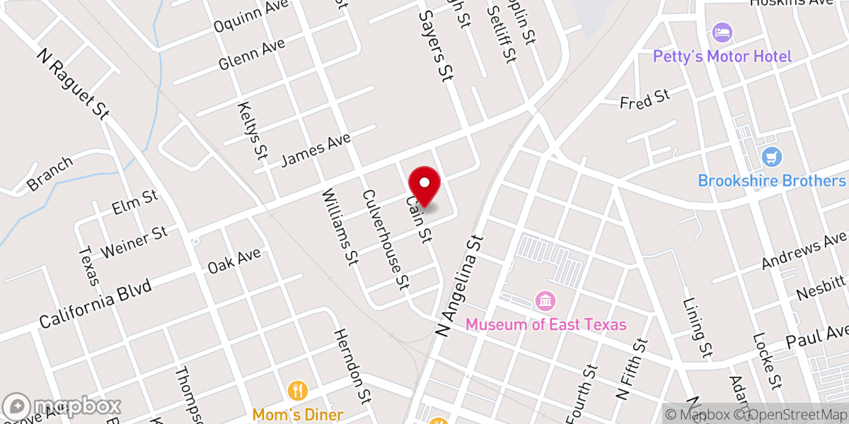 Map showing location of Free Spirit Church