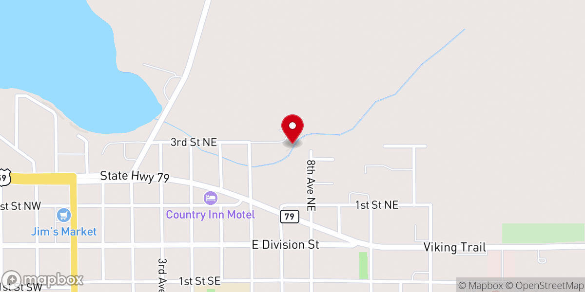 Map showing location of Love of God Family Church