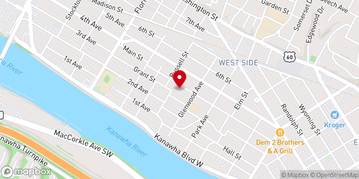 Map showing location of Good Shepherd Church of God in Christ