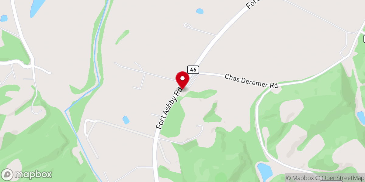 Map showing location of Calvary Assembly of God-The Grace Place