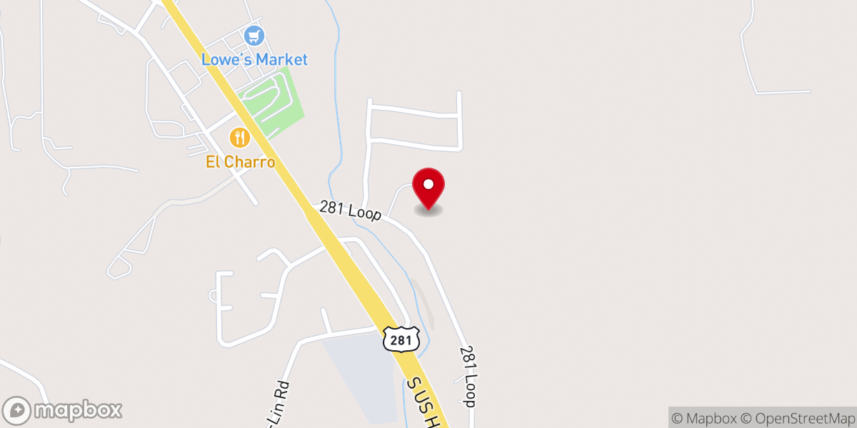 Map showing location of Good Shepherd Catholic Church