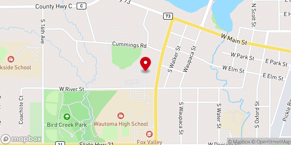 Map showing location of St Joseph Catholic Church
