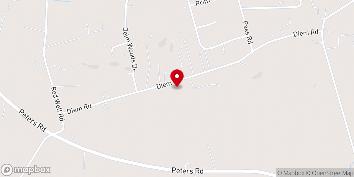 Map showing location of Pure Heart Ministry Foundation