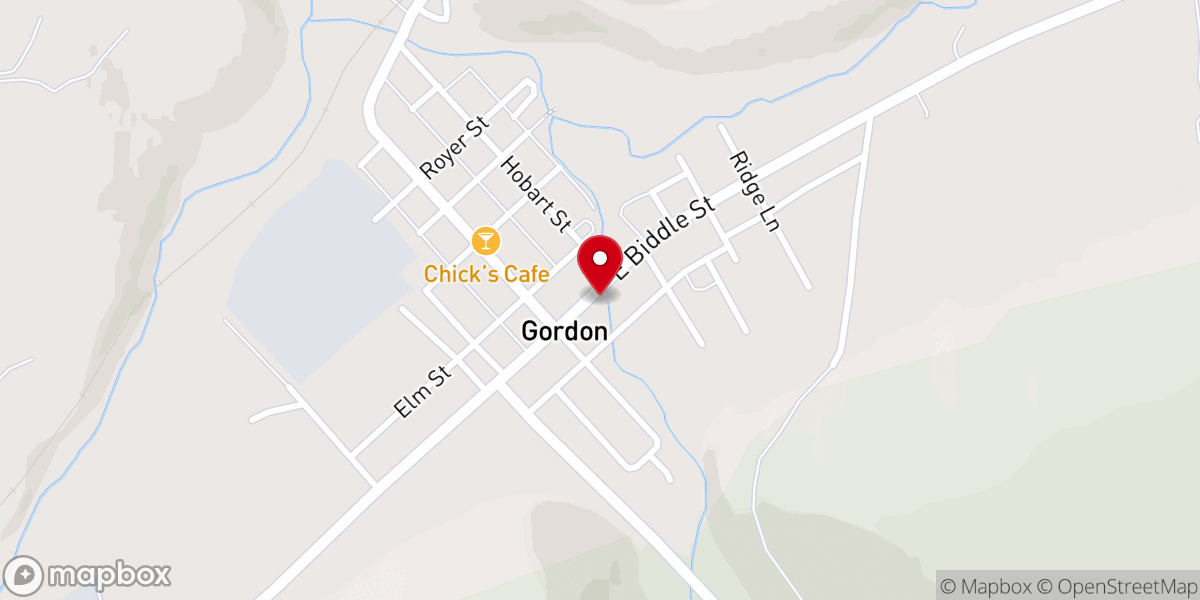 Map showing location of Simpson United Methodist Church