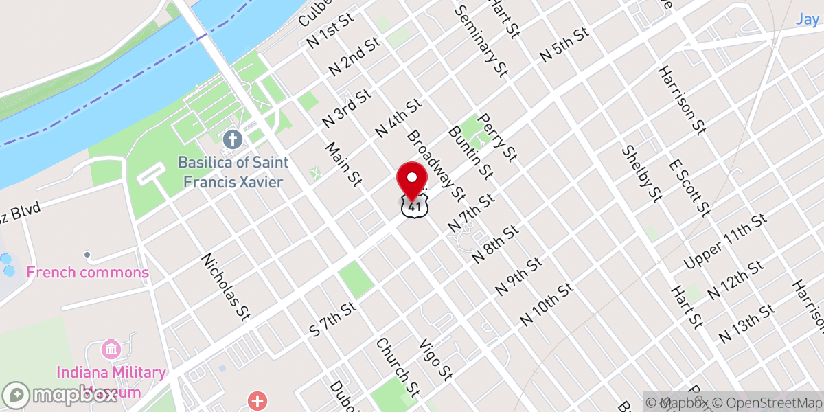 Map showing location of Collup St.