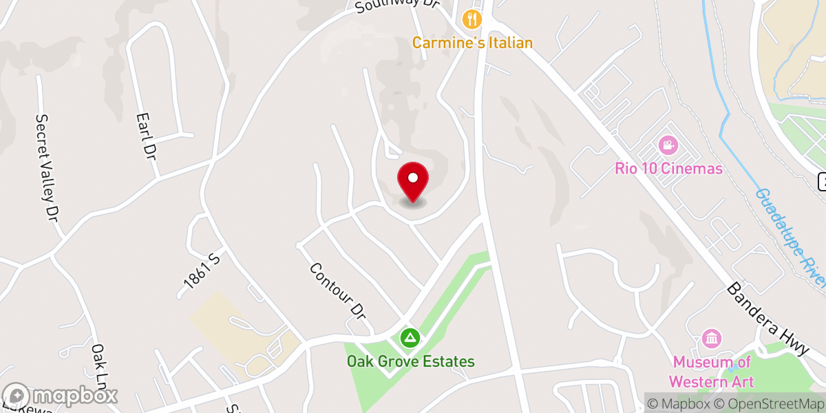 Map showing location of Unitarian Universalist Fellowship, (Unitarian Church)