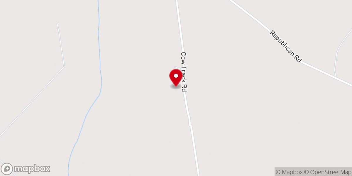 Map showing location of Mt Ararat Baptist Church