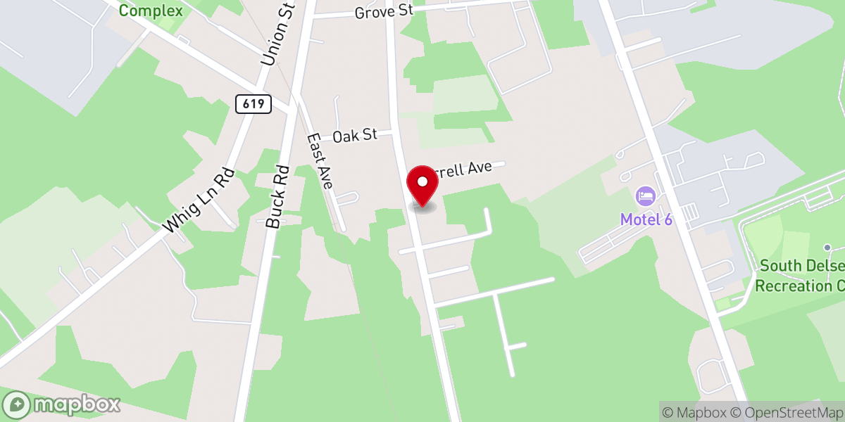Map showing location of New Birth Family Church Inc. COGIC