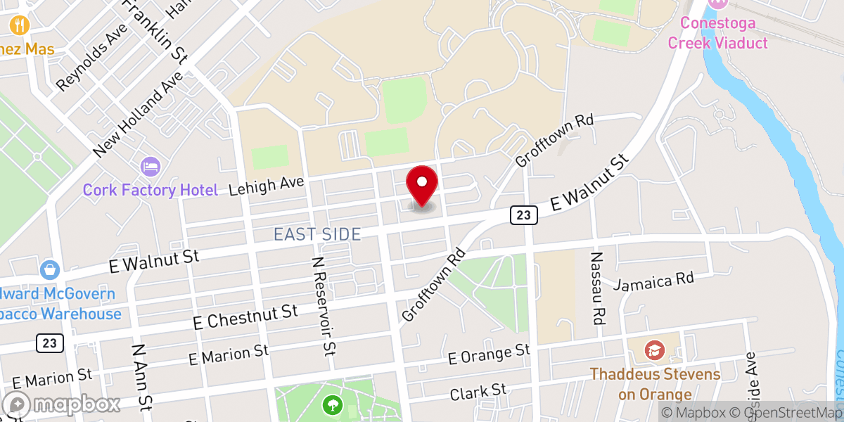 Map showing location of Fuente De Amor United Methodist