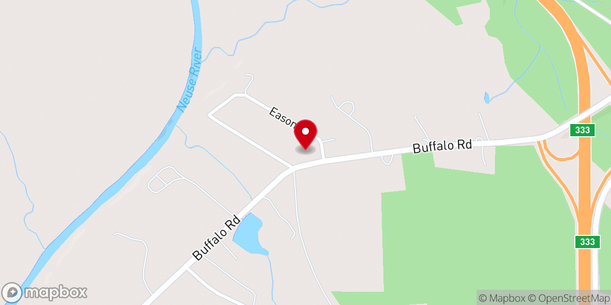 Map showing location of Rebirth Deliverance Ministries