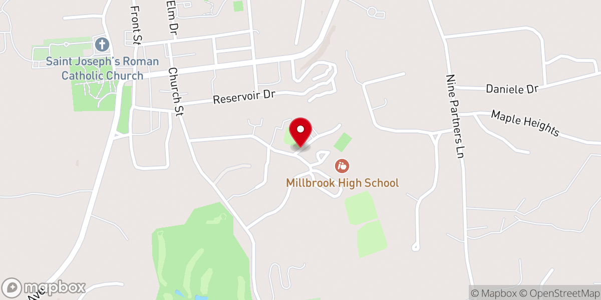 Map showing location of Church Alliance Gardens