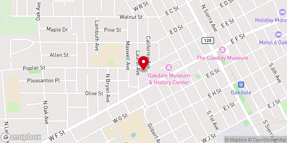 Map showing location of United States Postal Service
