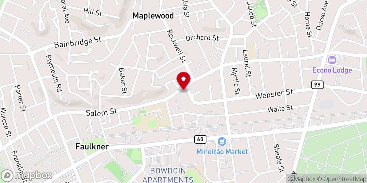 Map showing location of Good Shepherd United Methodist Church