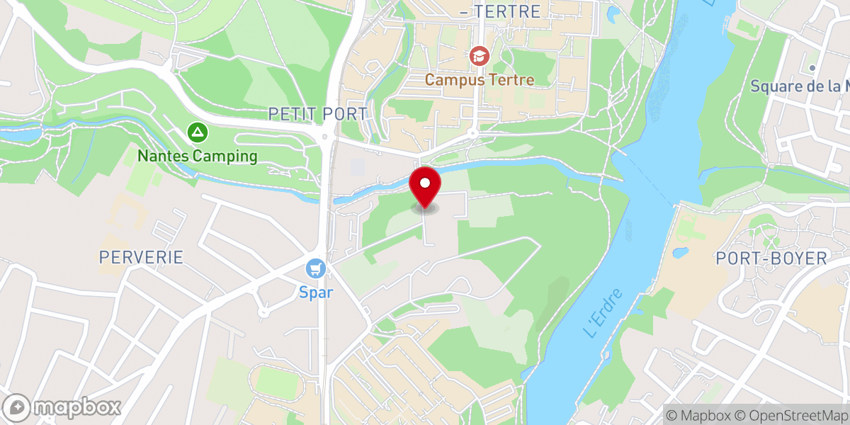 Map showing location of Association Notre Dame de Bethleem