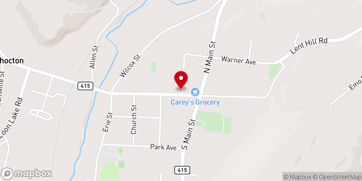 Map showing location of The Great Jesus Christ Missionary Church