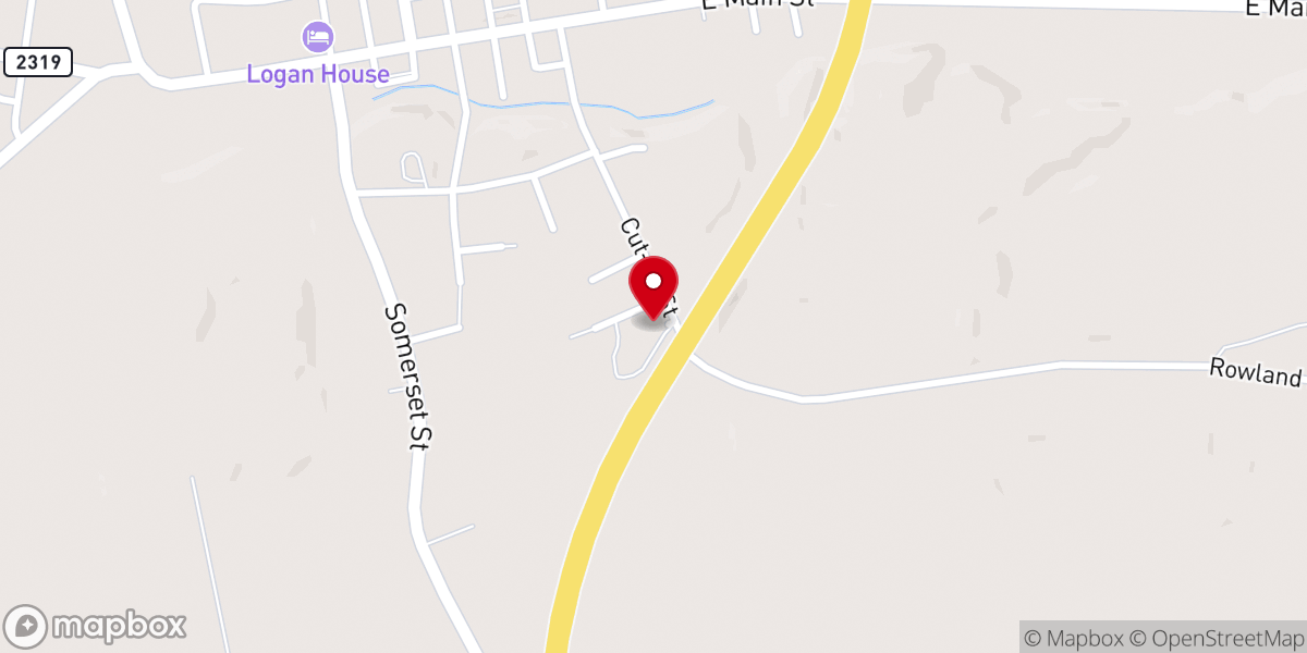 Map showing location of Stanford Church-The Nazarene
