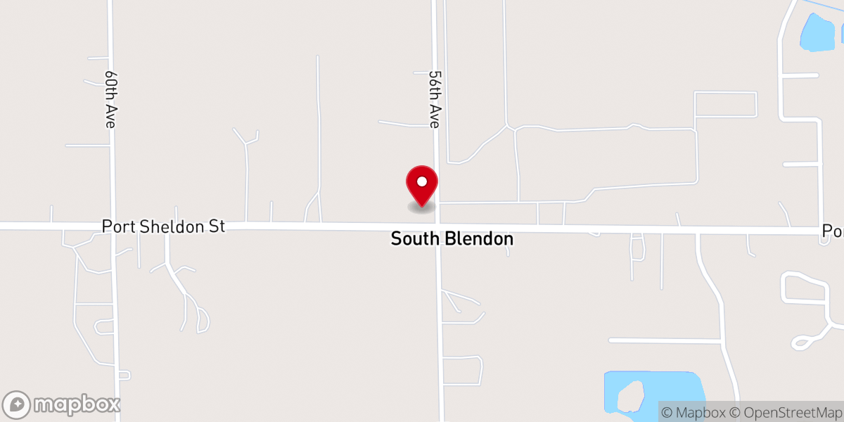 Map showing location of Church of the Open Barn