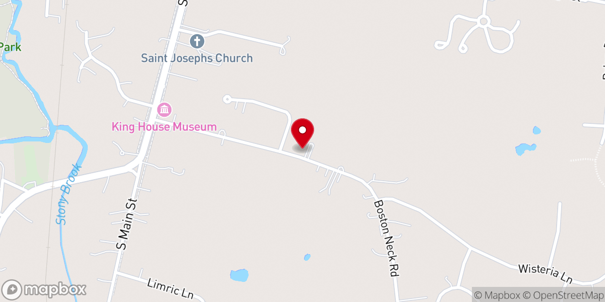 Map showing location of Third Baptist Church