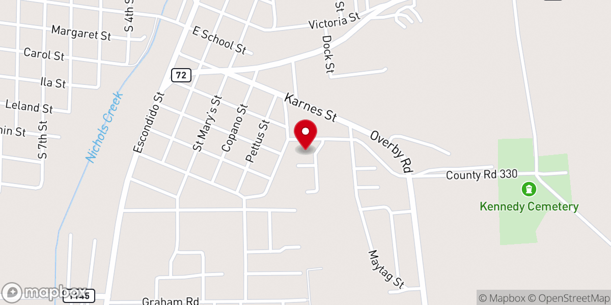 Map showing location of Unified Pentecostal Local Church