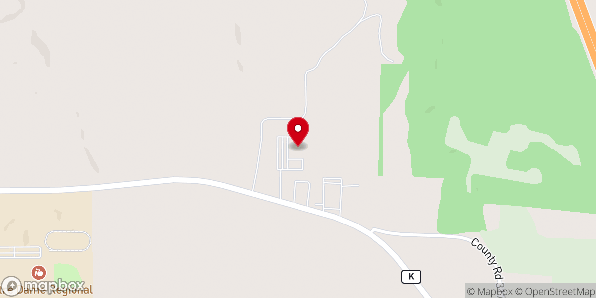Map showing location of Rock of Cape Church