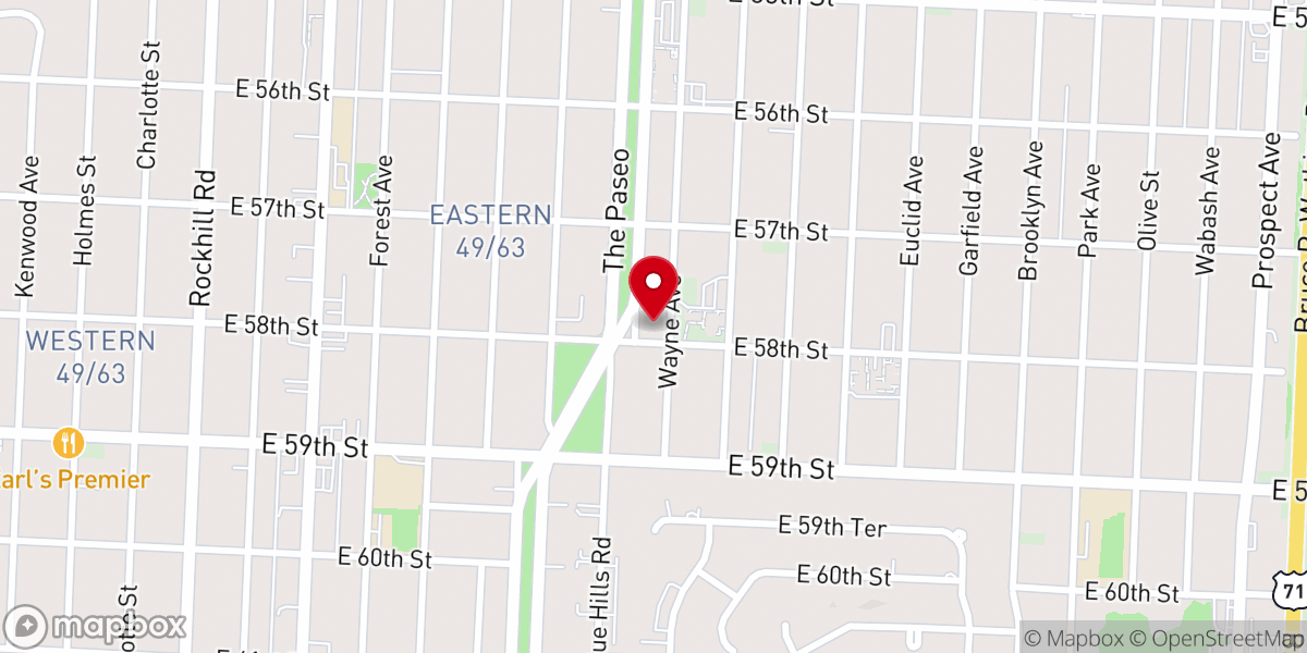 Map showing location of Greater Infallibe Word Pentecostal Church