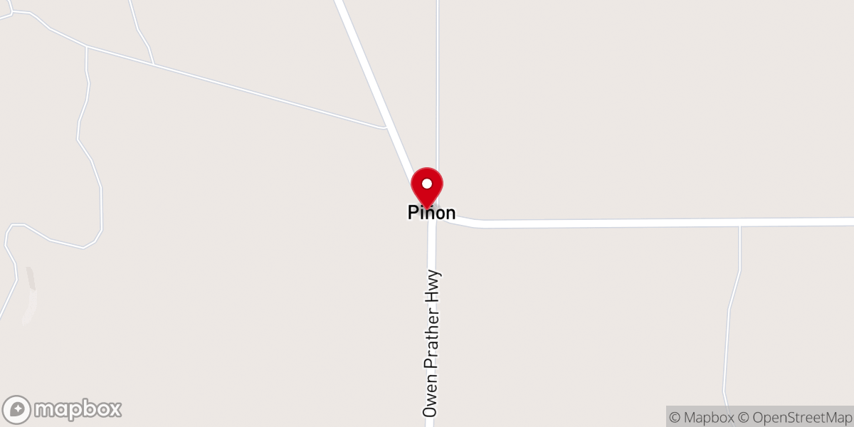 Map showing location of First Baptist Church
