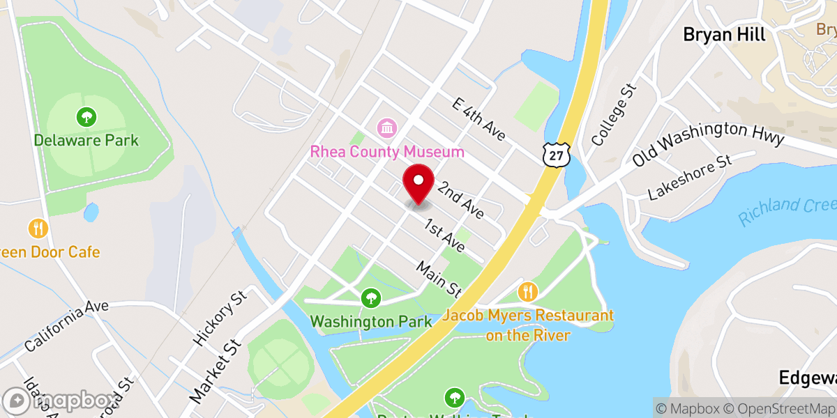 Map showing location of The Trinity Chapel & Events