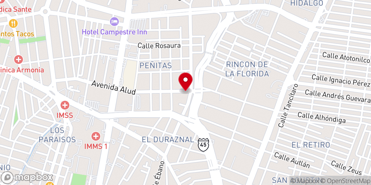 Map showing location of Parroquia de Nuestra Señora De La Caridad Del Cobre
