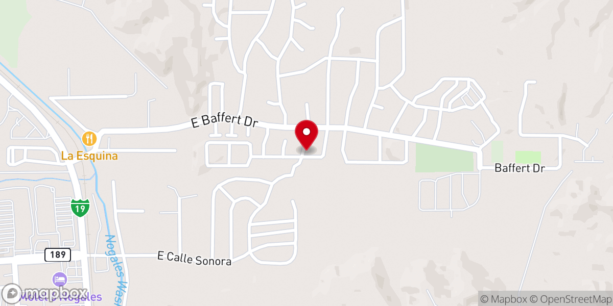 Map showing location of Iglesia Fuente De Vida