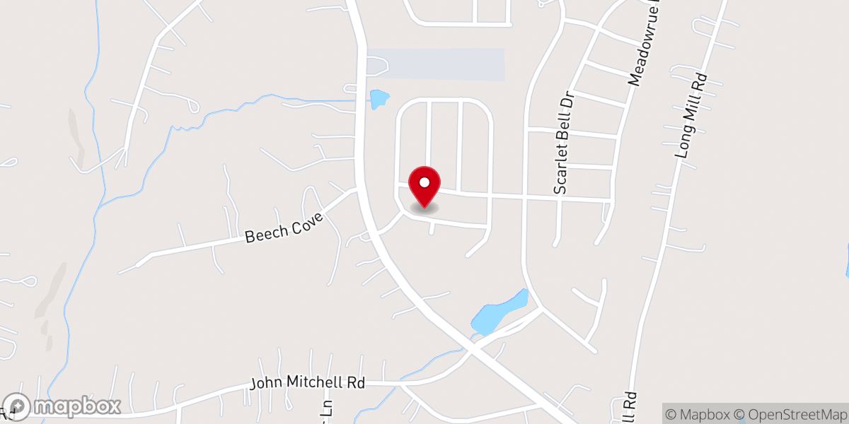 Map showing location of KB Home Freeman Farms
