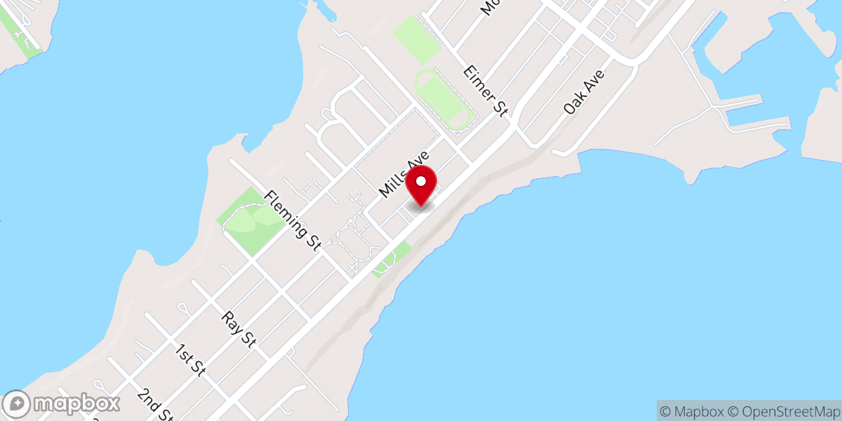 Map showing location of Community United Methodist Church