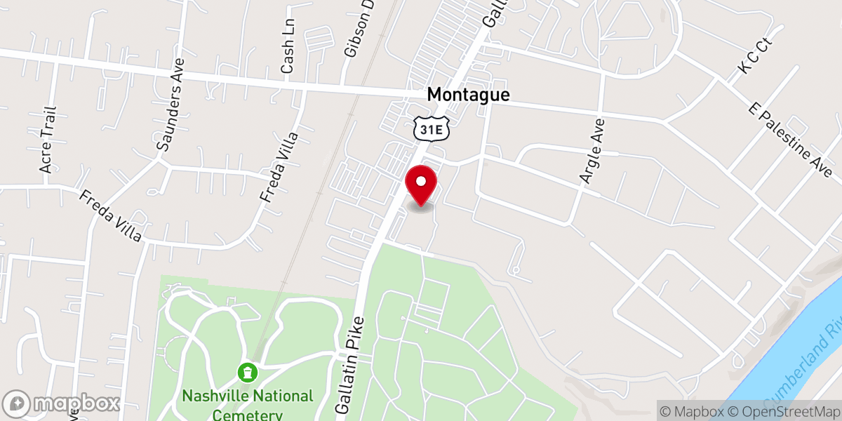 Map showing location of St Joseph Catholic Church