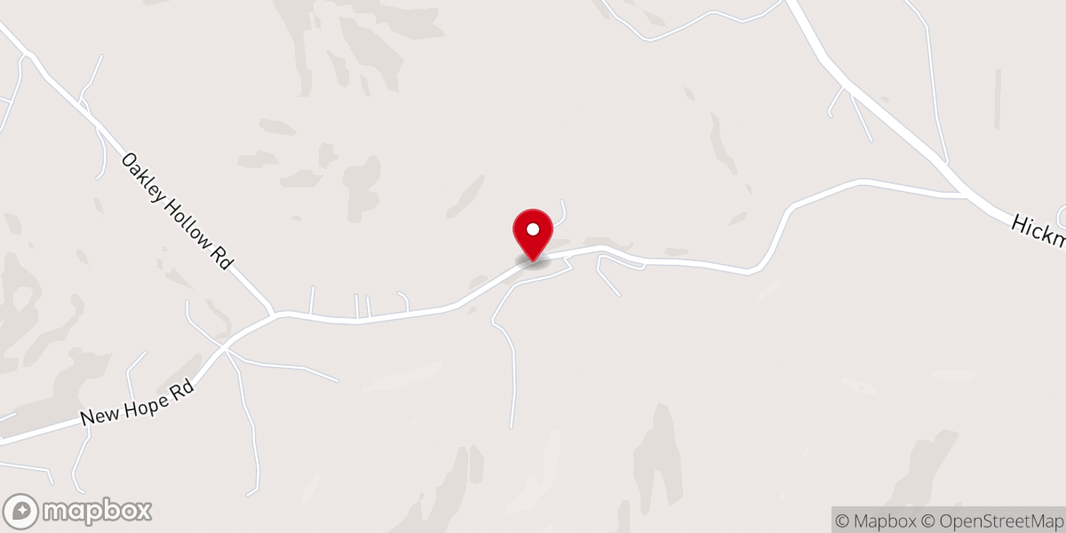 Map showing location of Malones Chapel Missionary Baptist Church