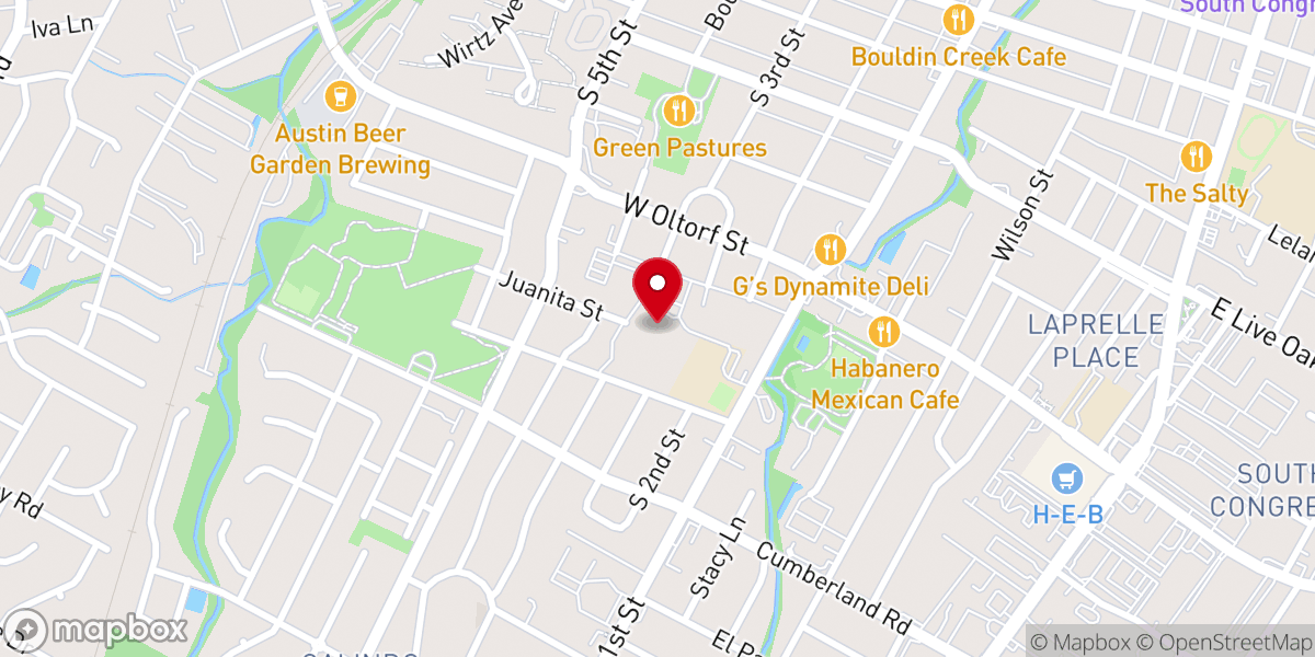 Map showing location of Blessed Juan Diego Catholic Church